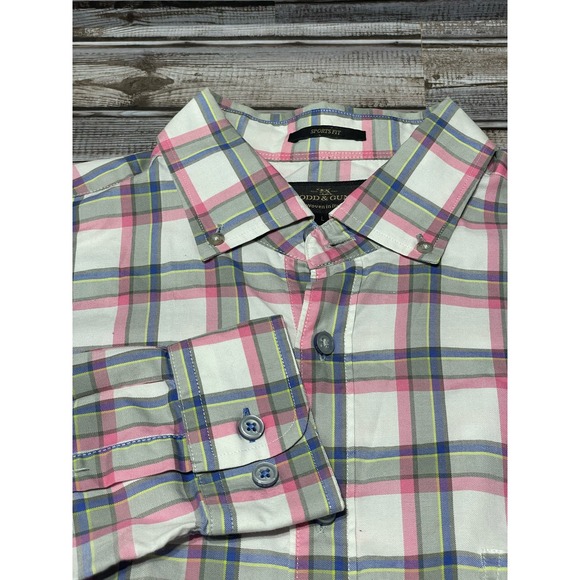 Rodd‎ and Gunn Long Sleeve Button Up Sports Fit Large - Picture 1 of 5
